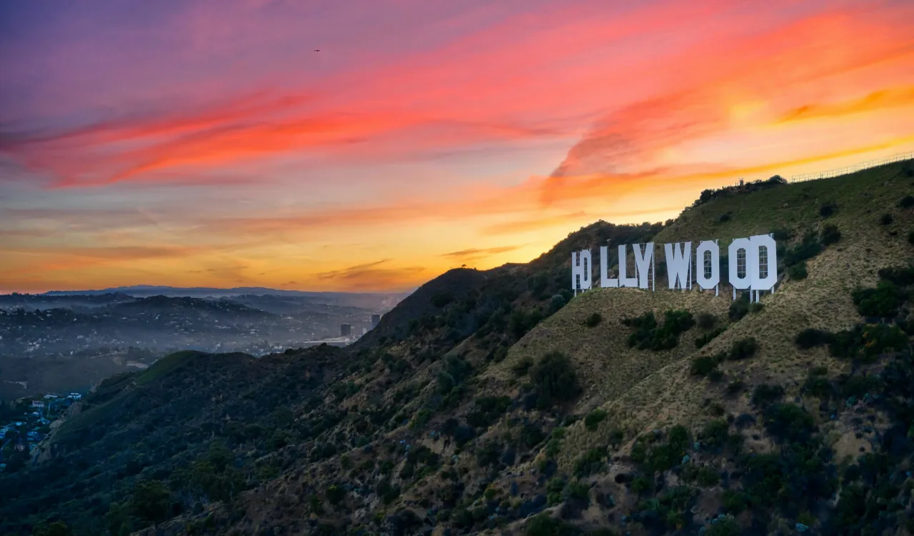 Hollywood Sign view from Griffith Observatory