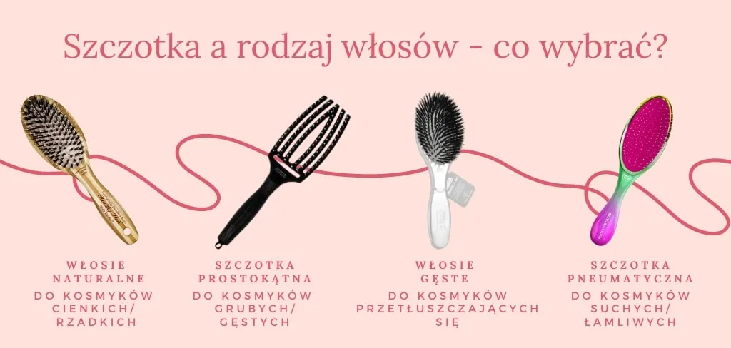 Rodzaje włosia w szczotkach do włosów