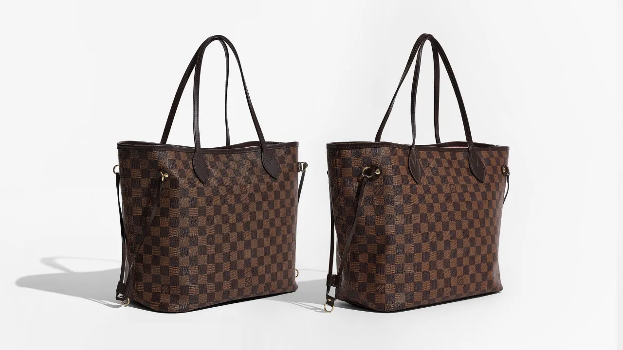 Louis Vuitton Neverfull podr&oacute;bka vs oryginał