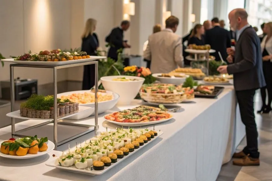 catering bufet szwedzki różnorodność dań