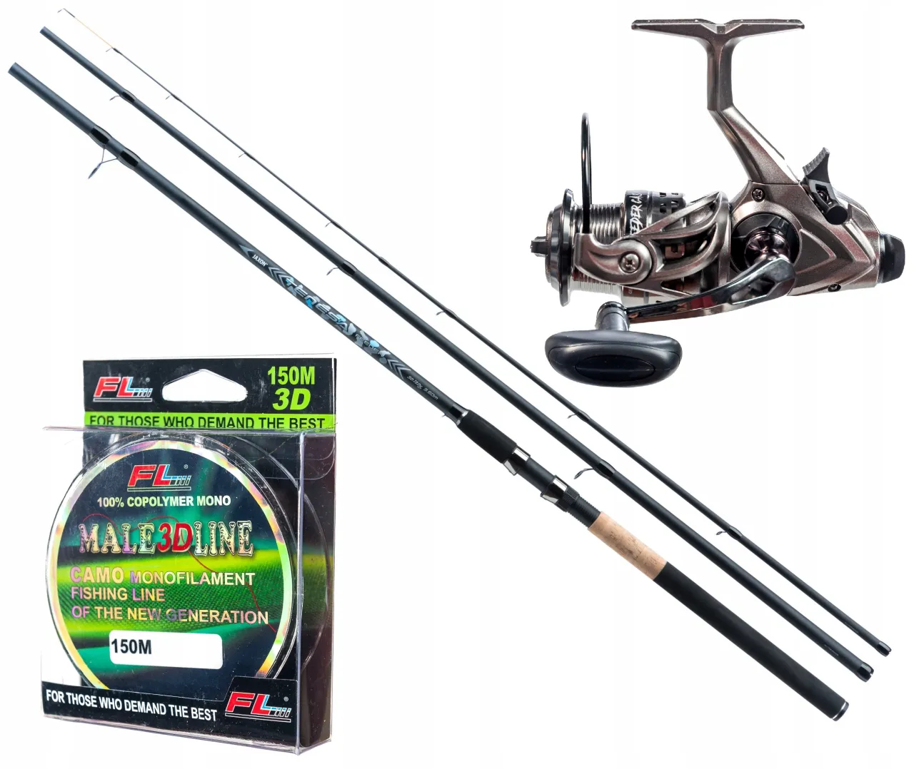 zestaw wędka feeder