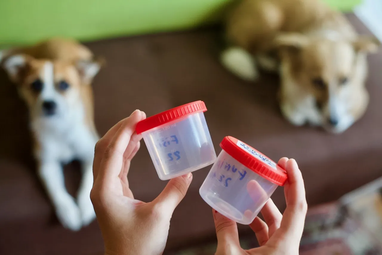 pies weterynarz badanie kału