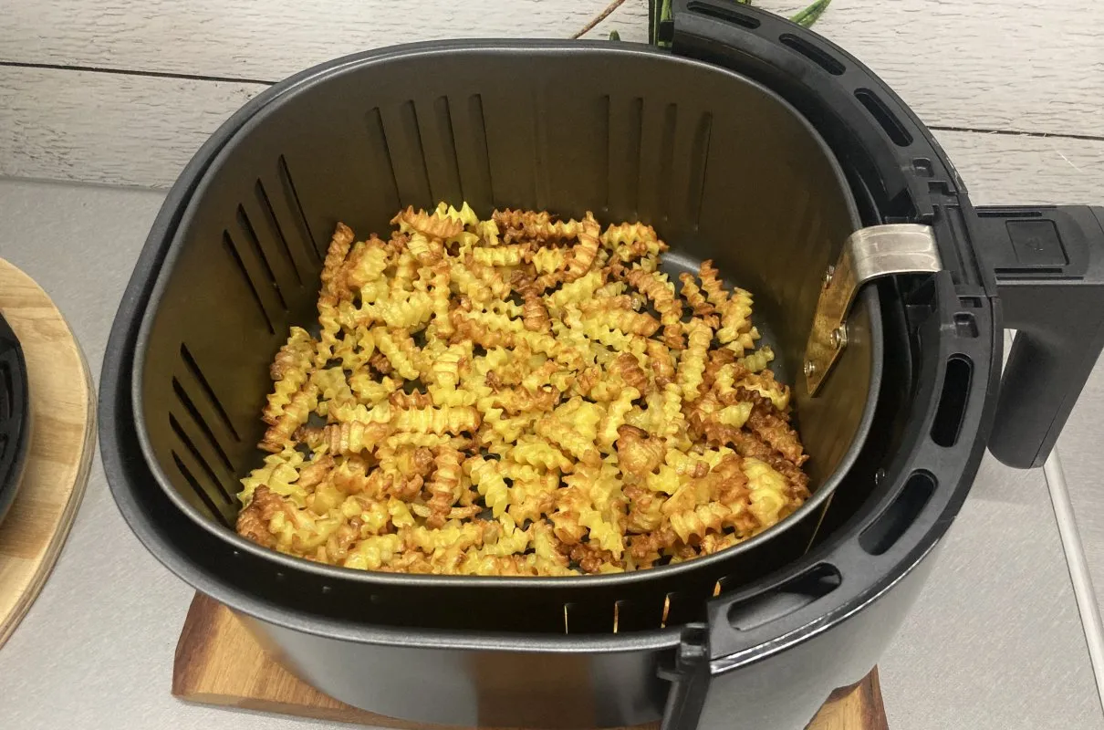 frytki w air fryerze