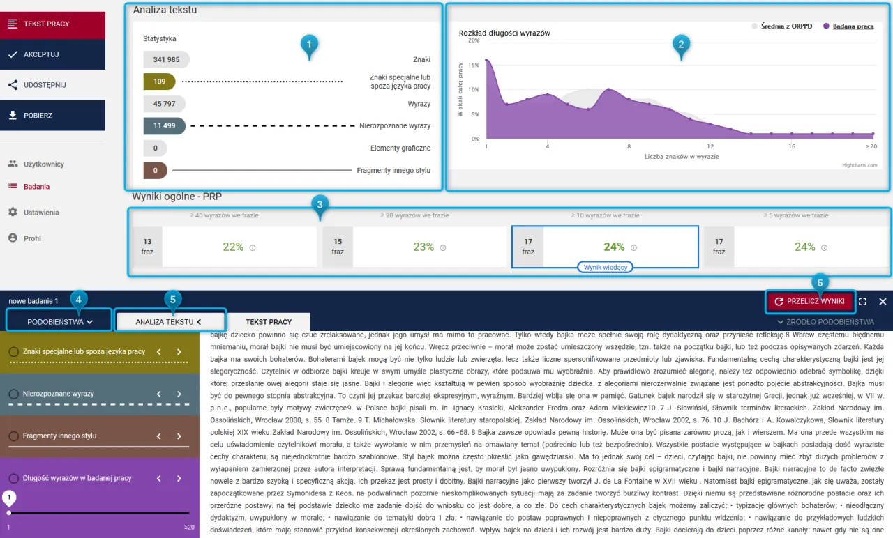 Student piszący sprawozdanie laboratoryjne, unikanie plagiatu