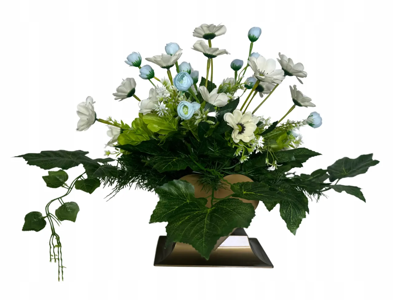 wysokiej jakości sztuczne kwiaty do stroików cmentarnych