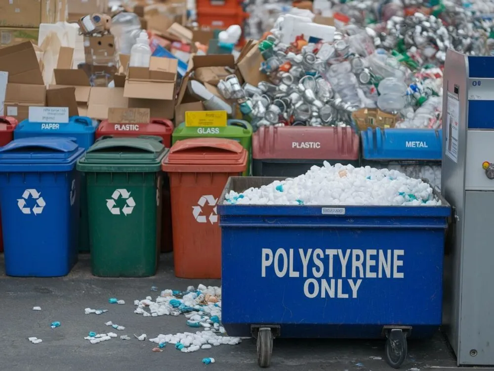 segregacja styropian opakowaniowy