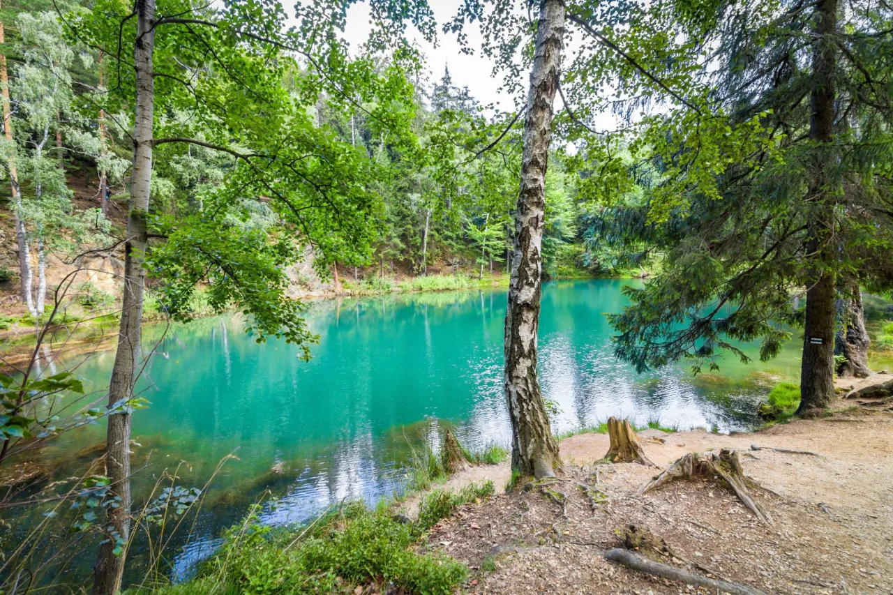 Ukryte perełki Polski Roztocze Kolorowe Jeziorka