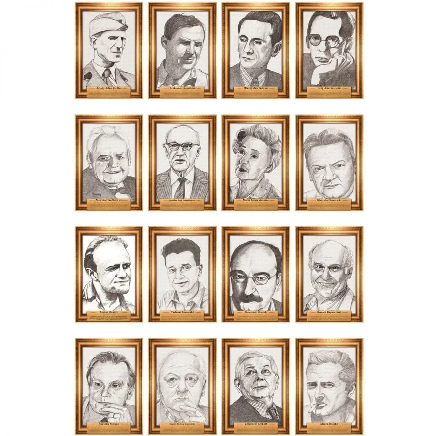 portrety pisarzy polskiej szkoły książki