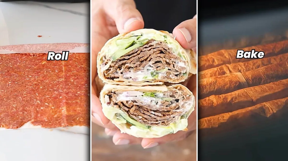 kebab w przekroju składniki