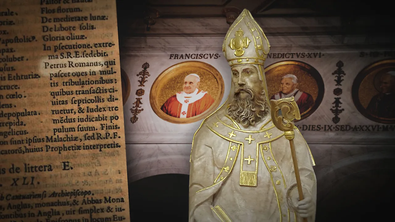 Proroctwo św. Malachiasza rękopis