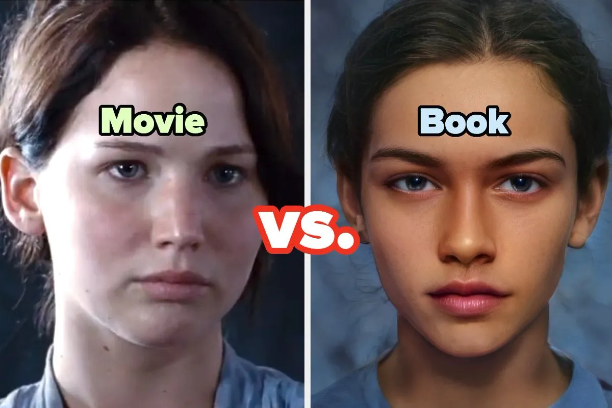 Katniss Everdeen książka vs film