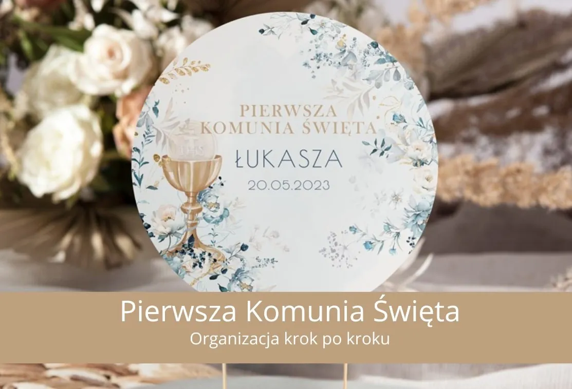 Organizacja przyjęcia komunijnego checklist