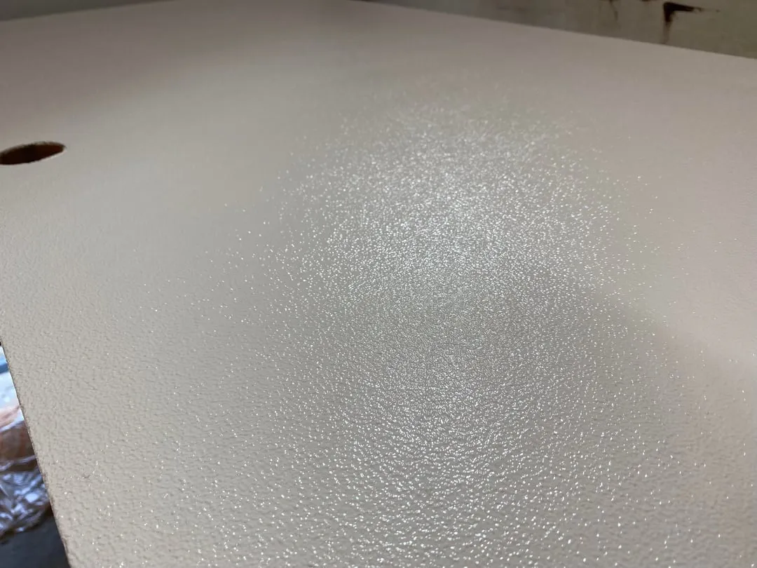 efekty złego rozcieńczenia farby skórka pomarańczy zacieki