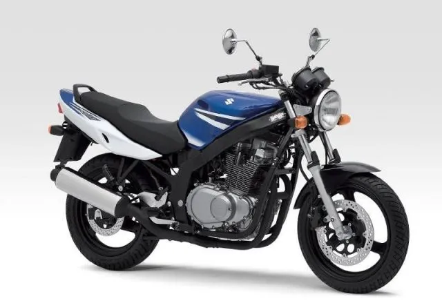 Suzuki GS 500E motocykl bez owiewek