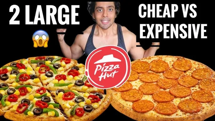 Por&oacute;wnanie opłacalności pizza hut duża vs średnie