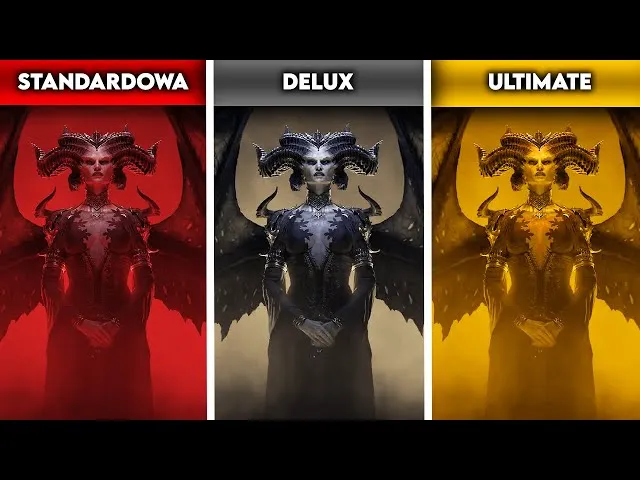 Diablo 4 por&oacute;wnanie edycji Standard Deluxe Ultimate