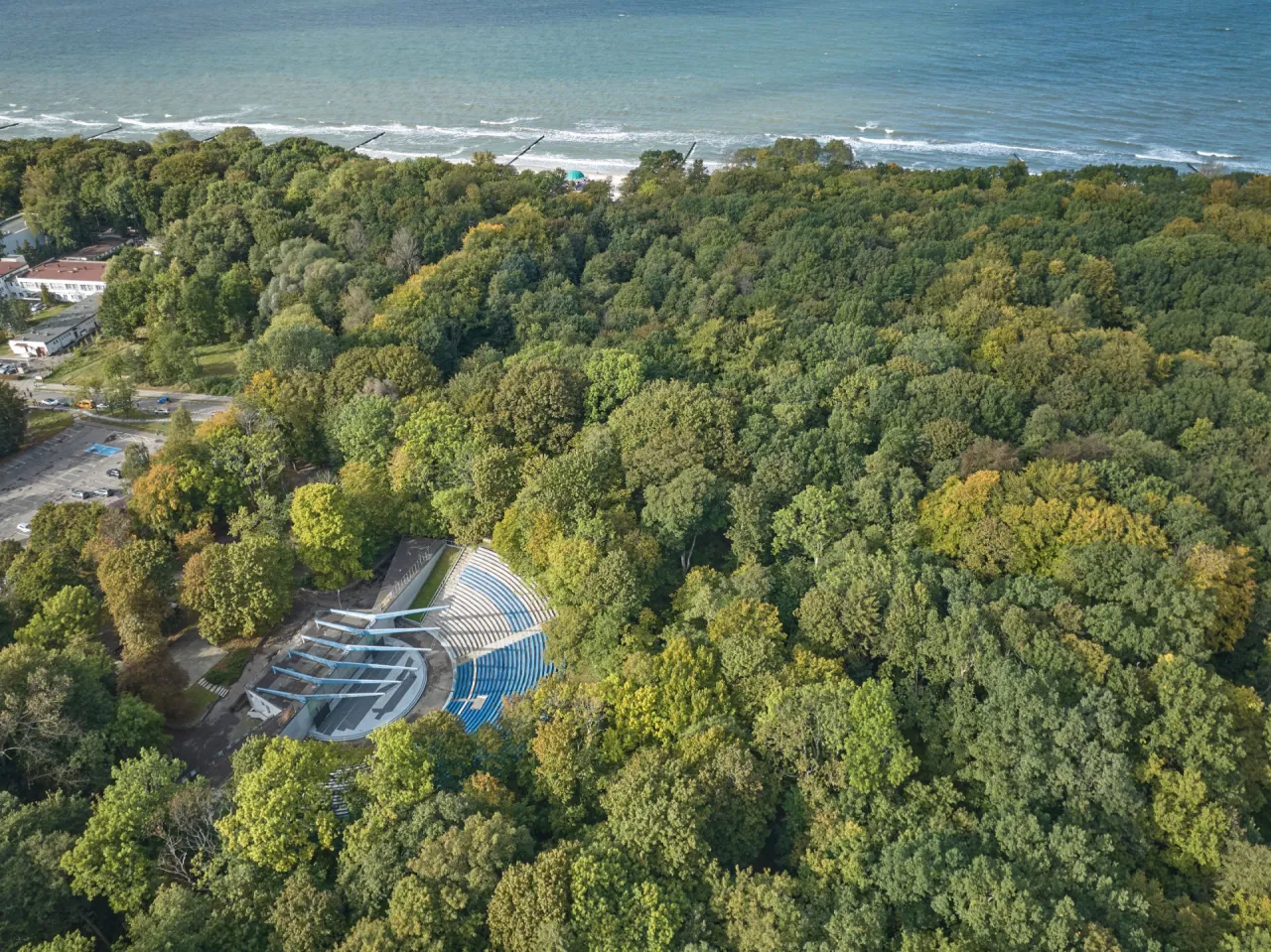 amfiteatr kołobrzeg park fredry