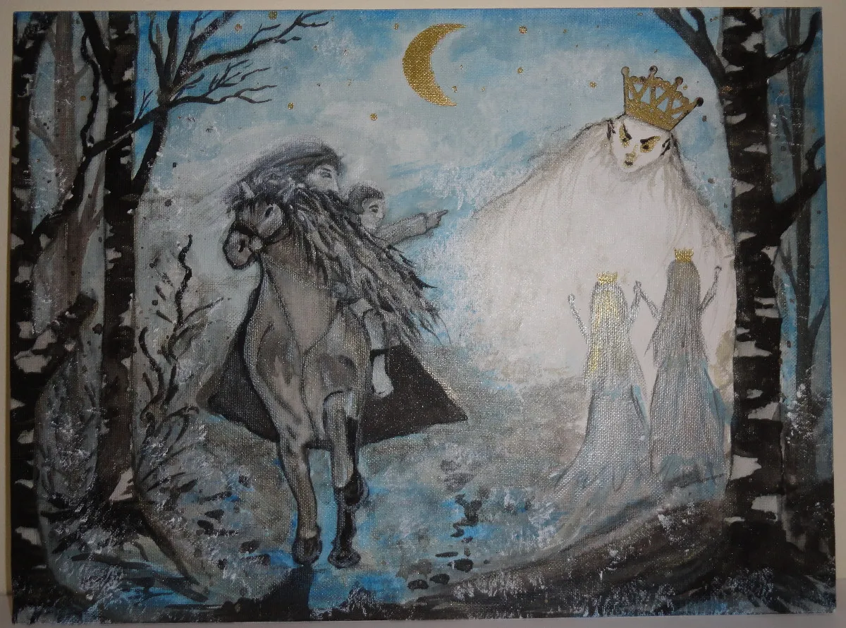 Ilustracje do Króla Olch Goethego