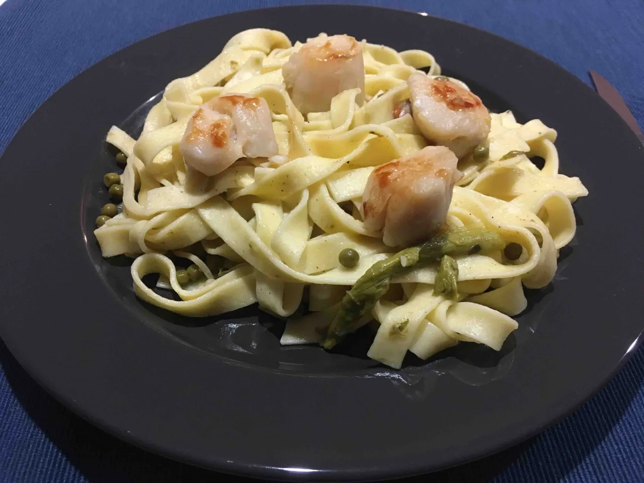 Recette pas &agrave; pas p&acirc;tes Saint-Jacques