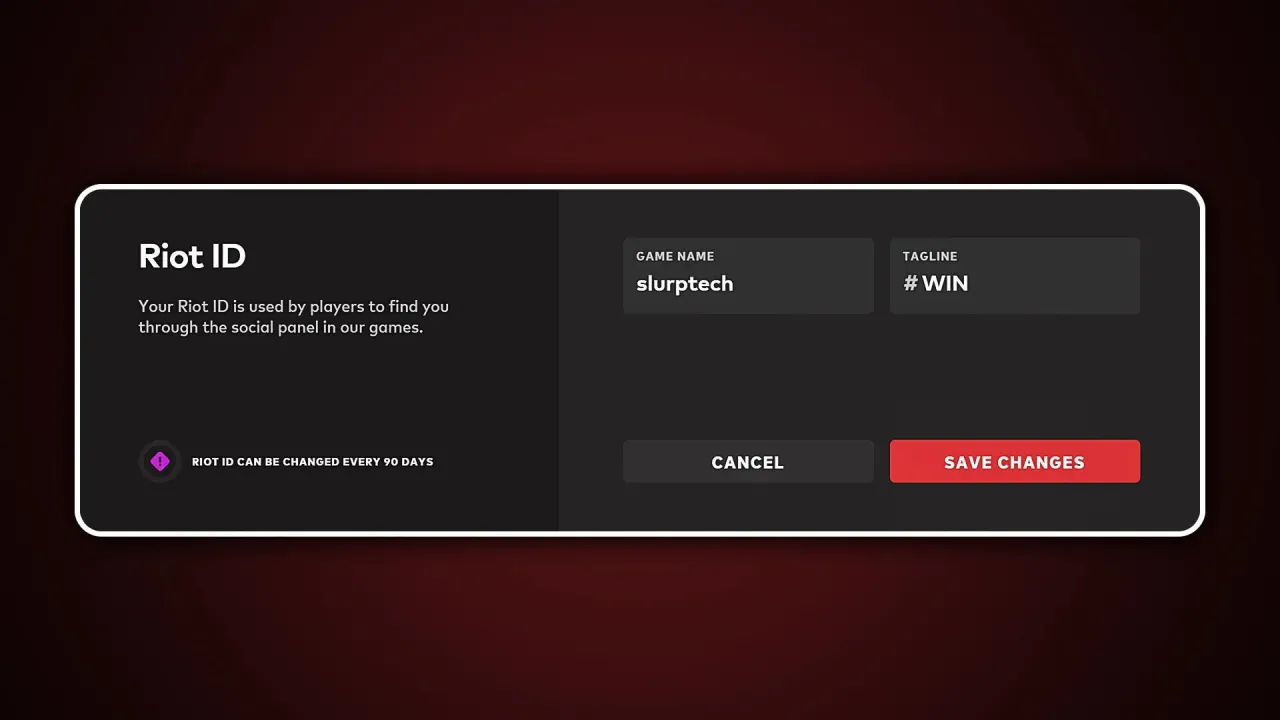 How to change Riot ID step by step