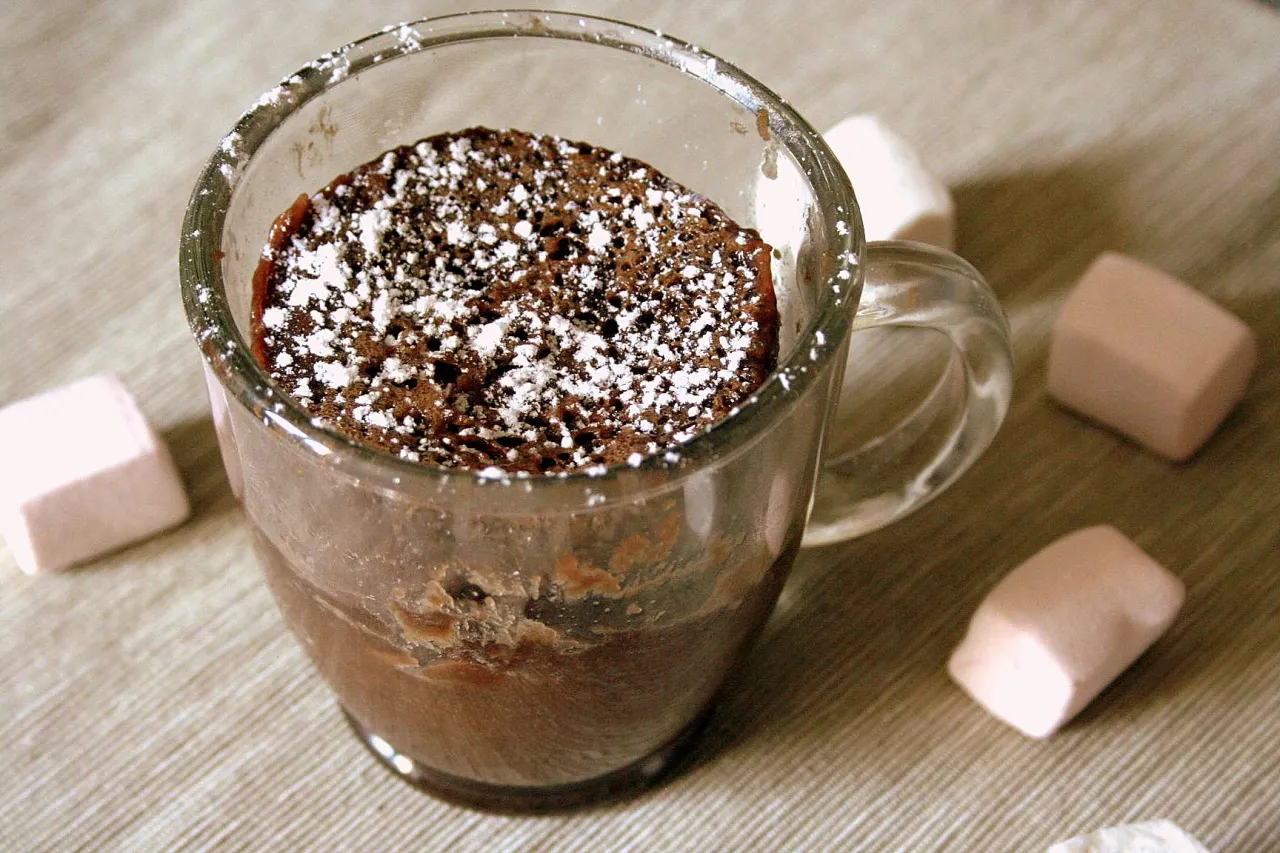Mug cake au chocolat