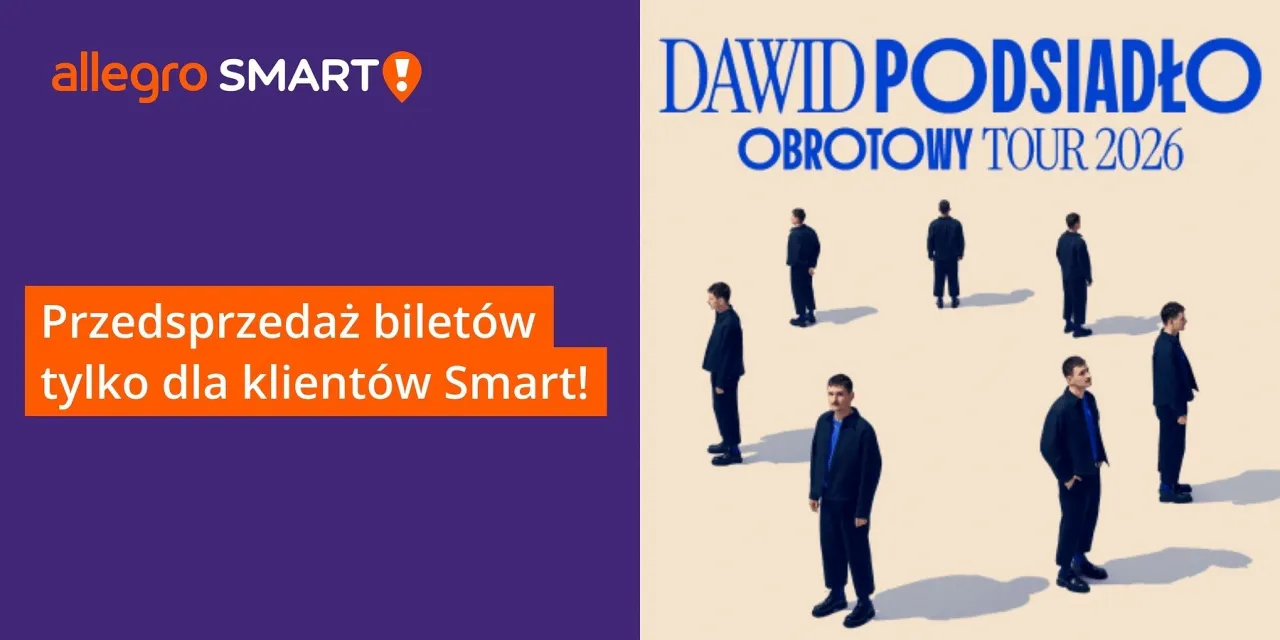 Zdjęcie Dawid Podsiadło OBROTOWY TOUR 2026: Ile kosztuje bilet?