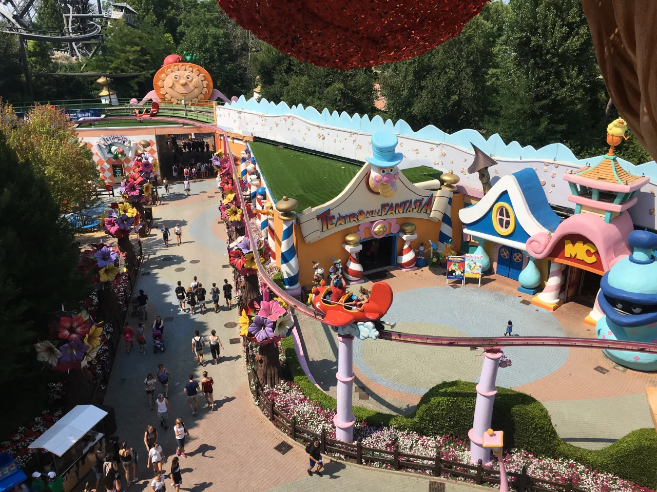 Gardaland attrazioni bambini piccoli sotto 90 cm