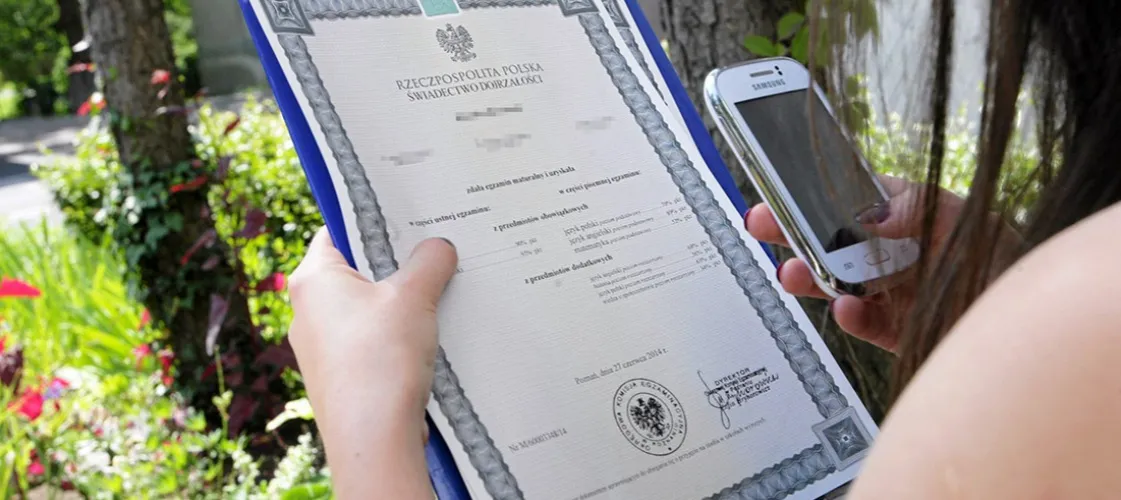 weryfikacja świadectwa maturalnego