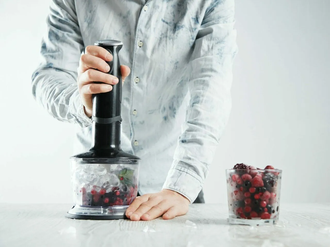 mocny blender do koktajli kruszenie lodu