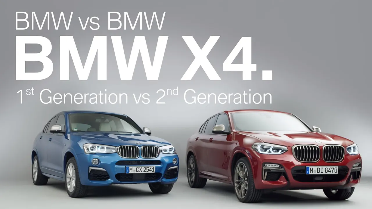 BMW X4 F26 vs G02 por&oacute;wnanie