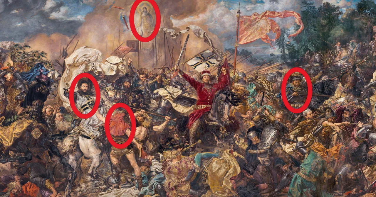 Bitwa pod Grunwaldem obraz Matejko