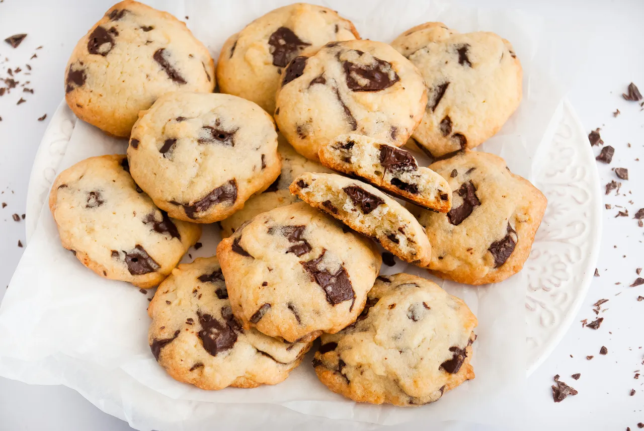 Posiekana czekolada do pieczenia