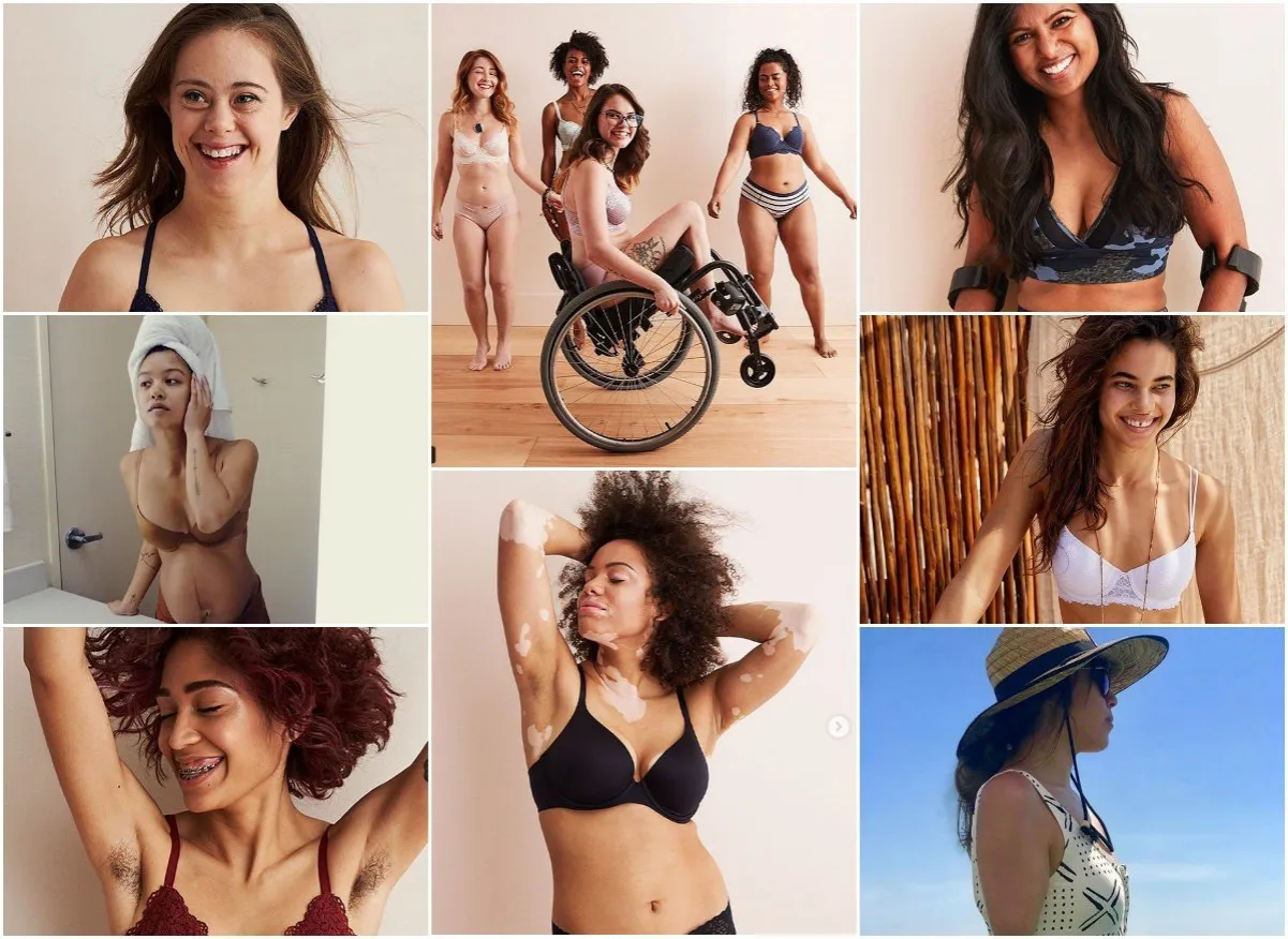 profesjonalne portfolio modelki bielizny przykłady