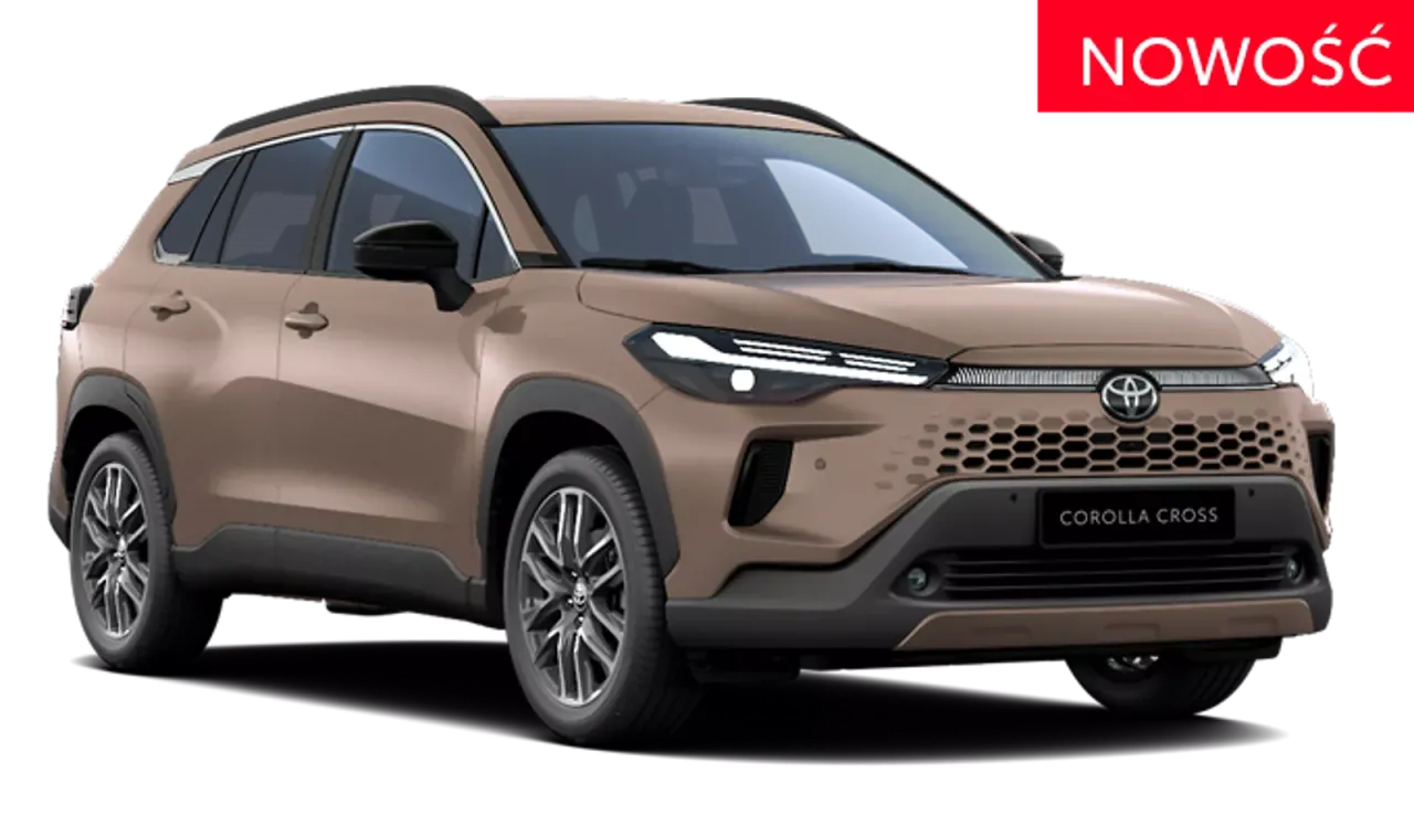 Nowość! Brązowa Toyota Corolla Cross. Sprawdź, ile kosztuje toyota hybryda i odkryj jej zalety.