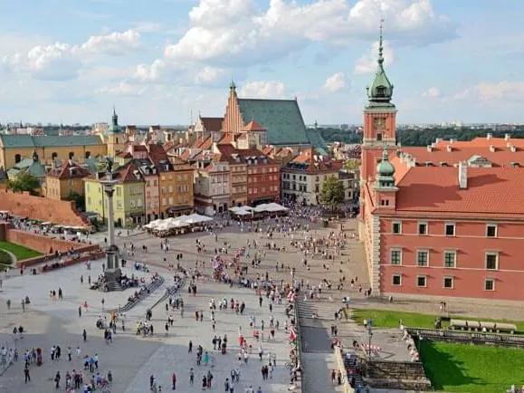 Stare Miasto Warszawa Rynek Zamek Kr&oacute;lewski