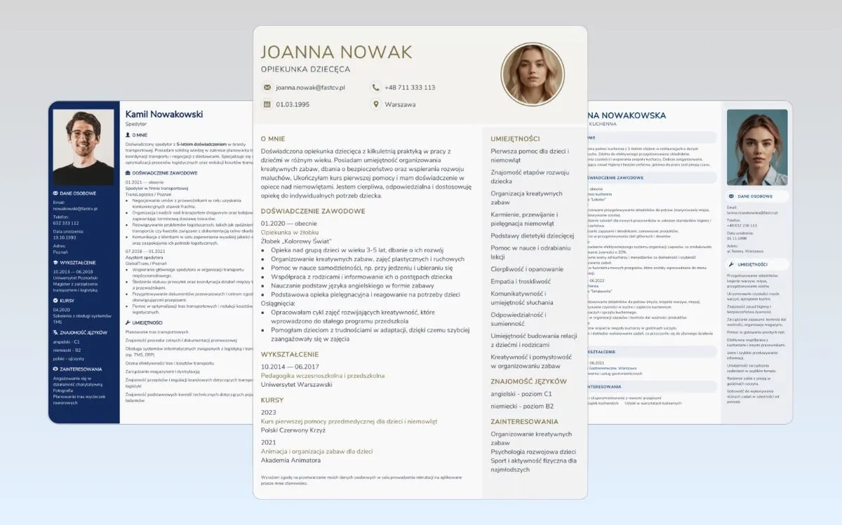 profesjonalne CV 2025