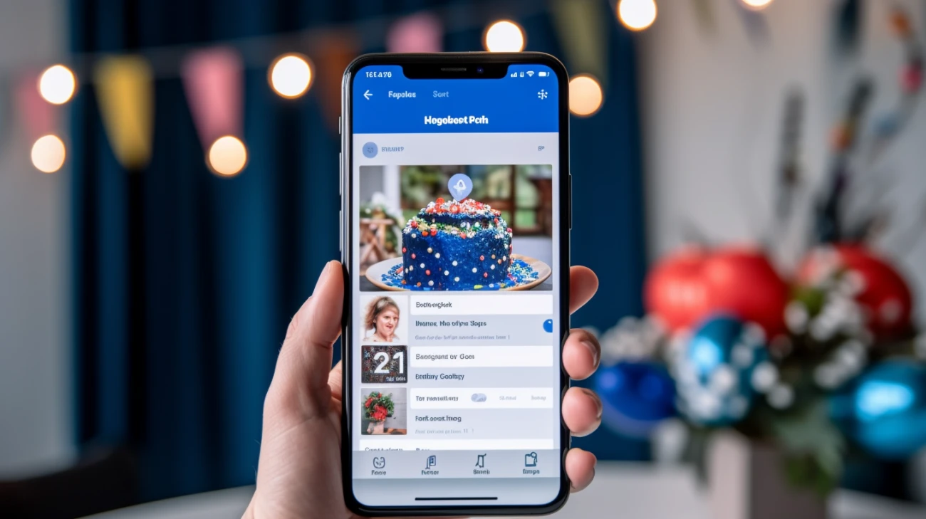 Jak sprawdzić kto ma urodziny na Facebooku - Urodziny na FB na telefonie