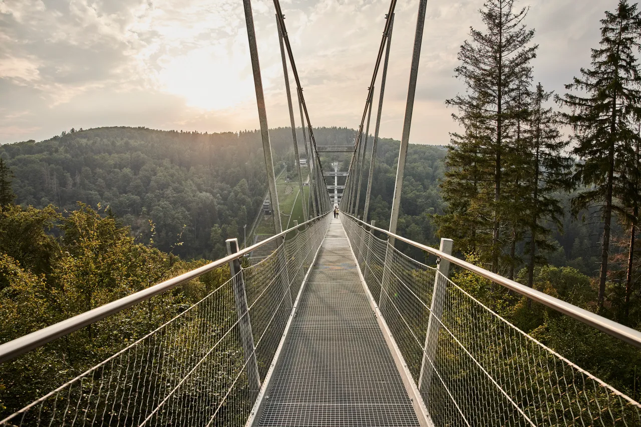Skywalk Willingen H&auml;ngebr&uuml;cke Sauerland