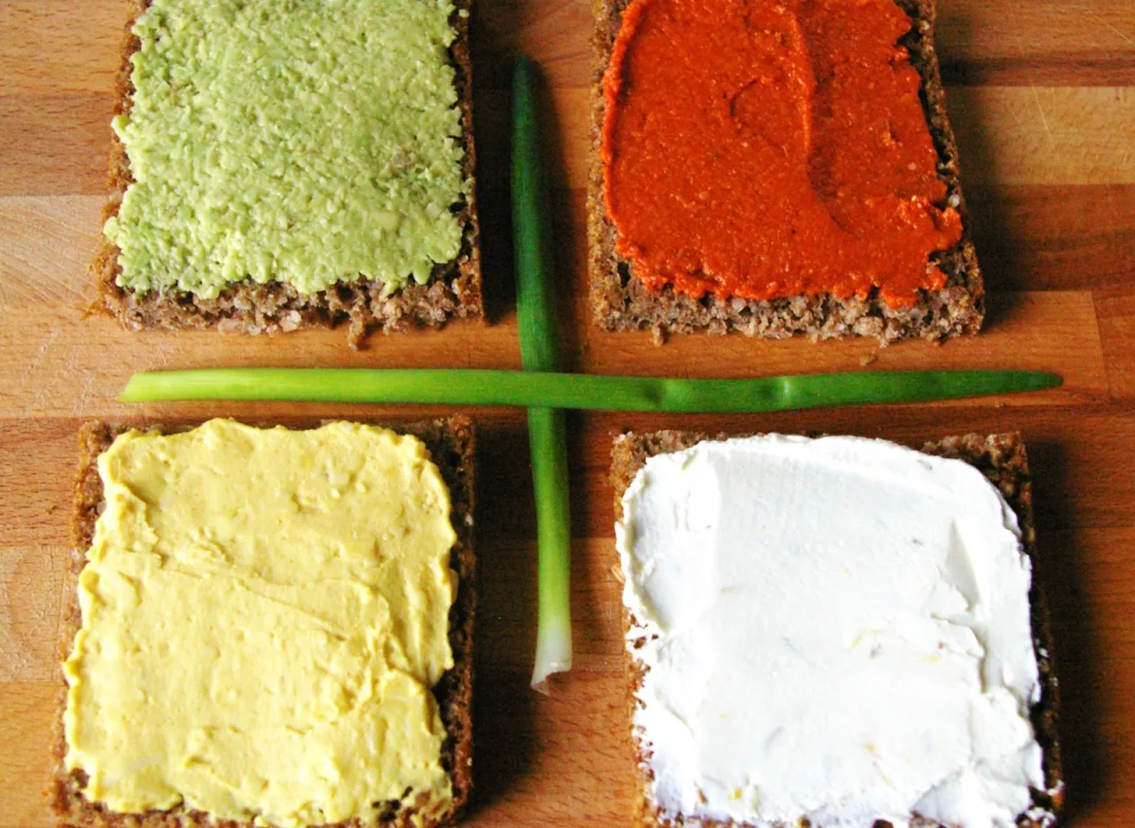 pasty kanapkowe r&oacute;żne smaki