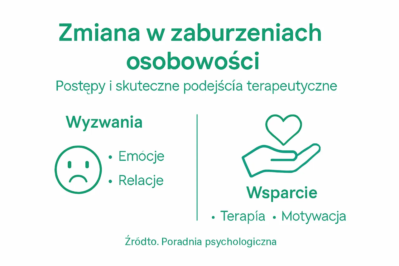 Osoba z zaburzeniami osobowości w terapii, nadzieja na zmianę
