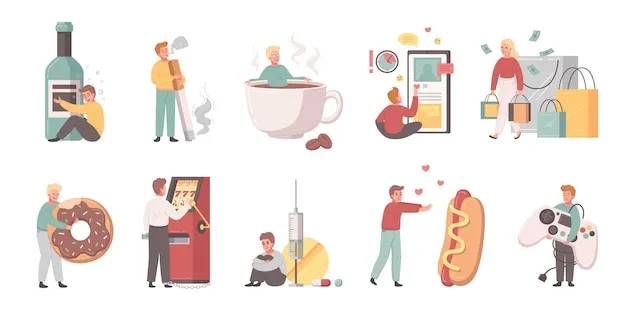 szkodliwe nawyki grafika