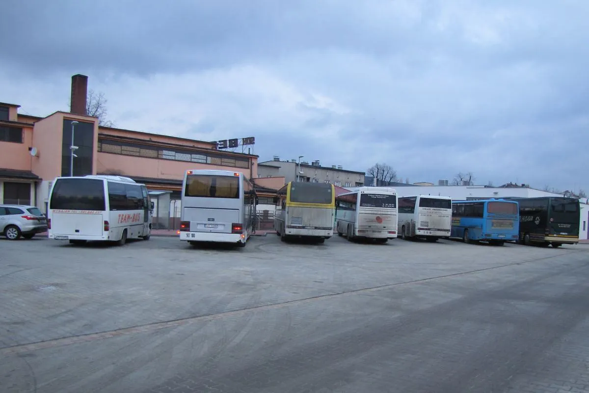przystanek autobusowy Żywiec Travel Bus