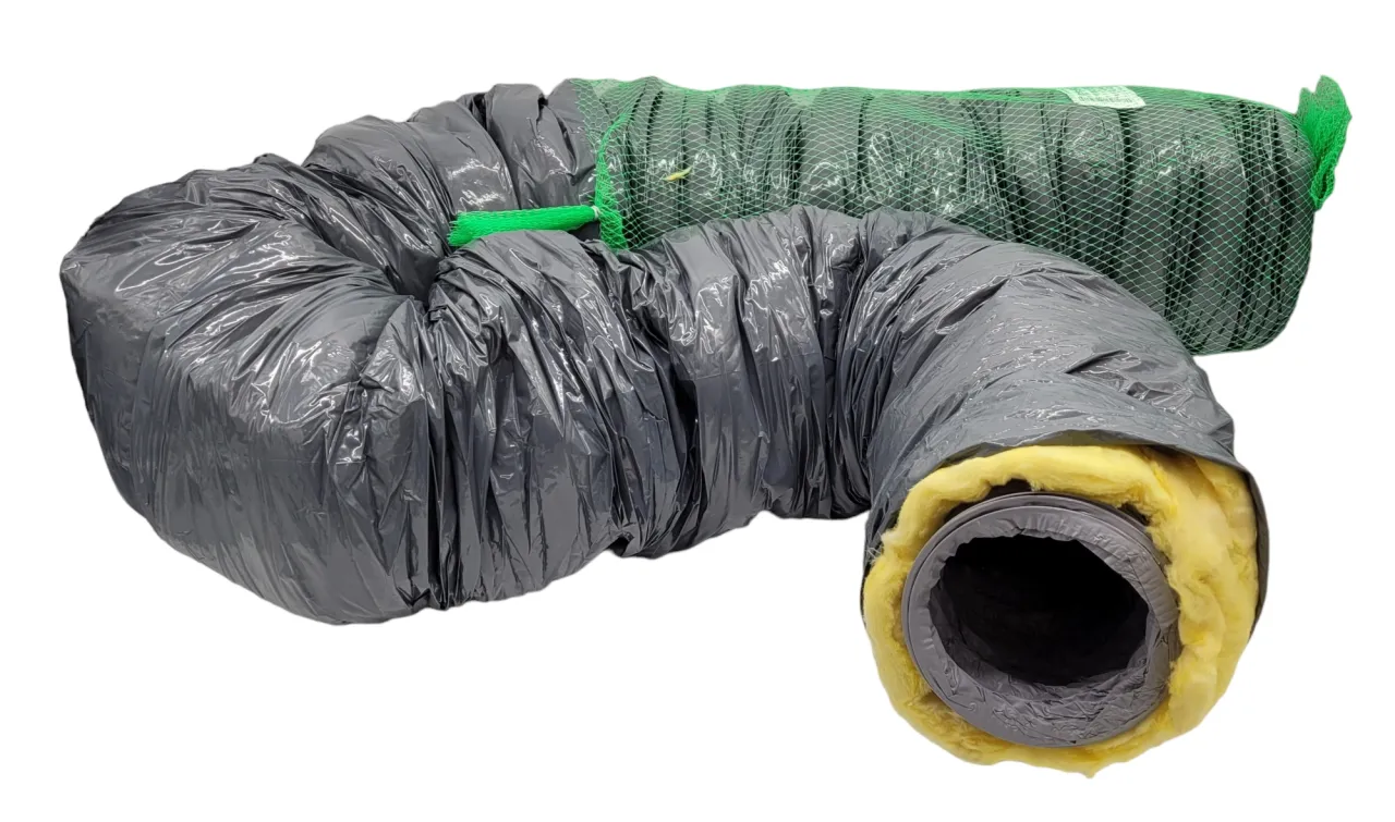 izolacja rury spiro na poddaszu