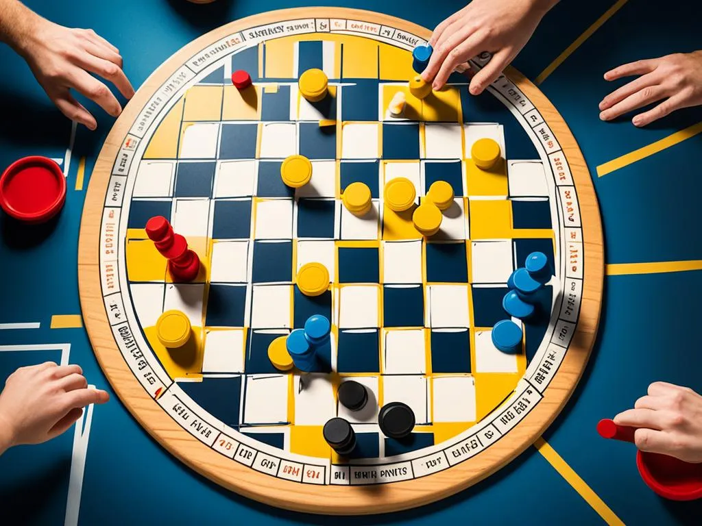 Warcaby kontrola centrum planszy