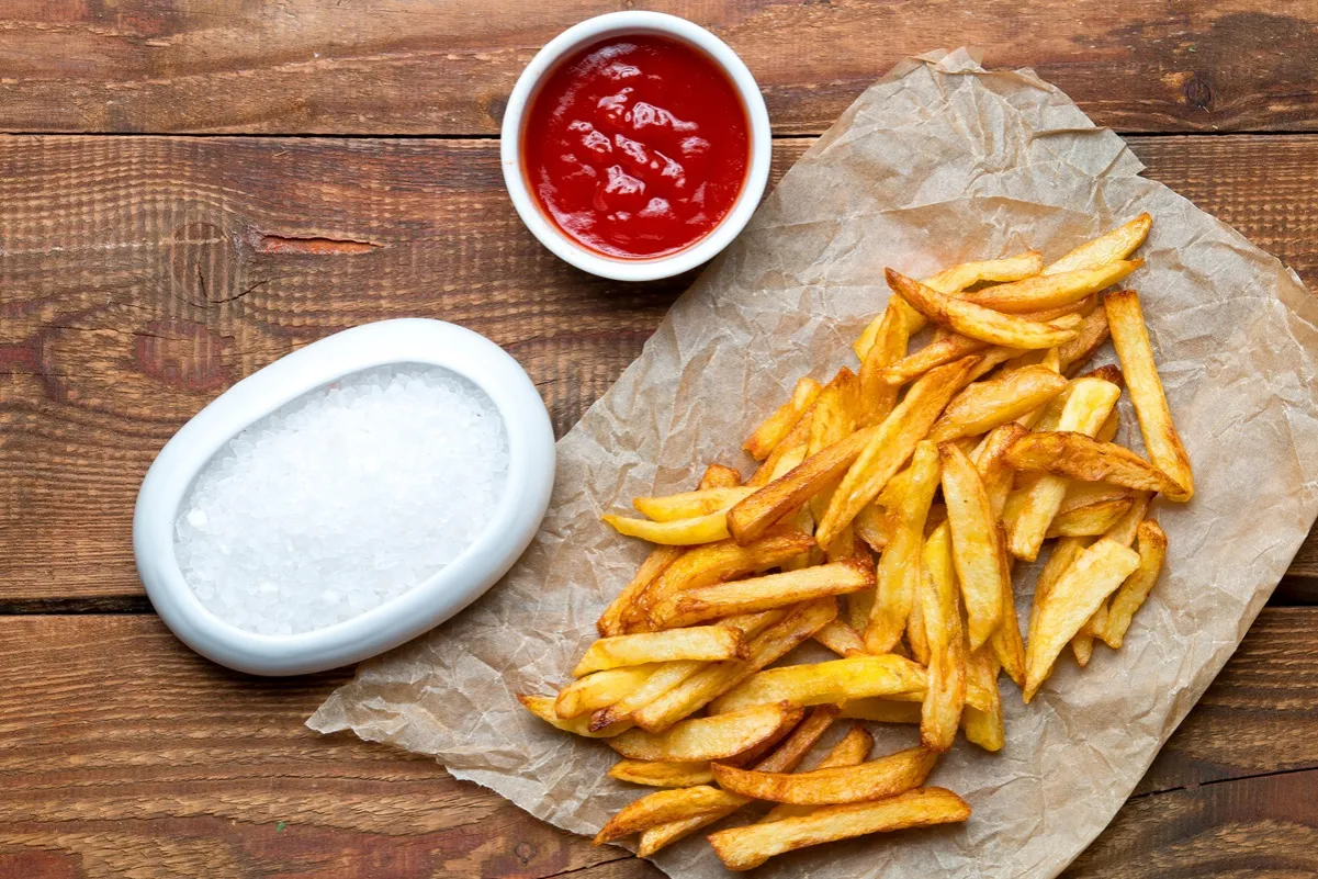 Frytki fast food kalorie