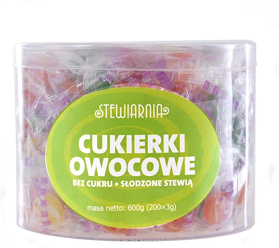 cukierki bez cukru słodziki