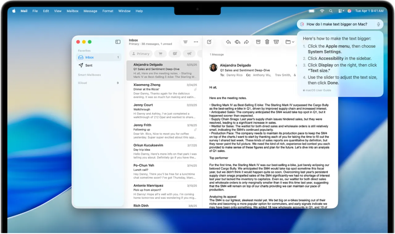 Aktywacja Siri Mac Ustawienia Systemowe