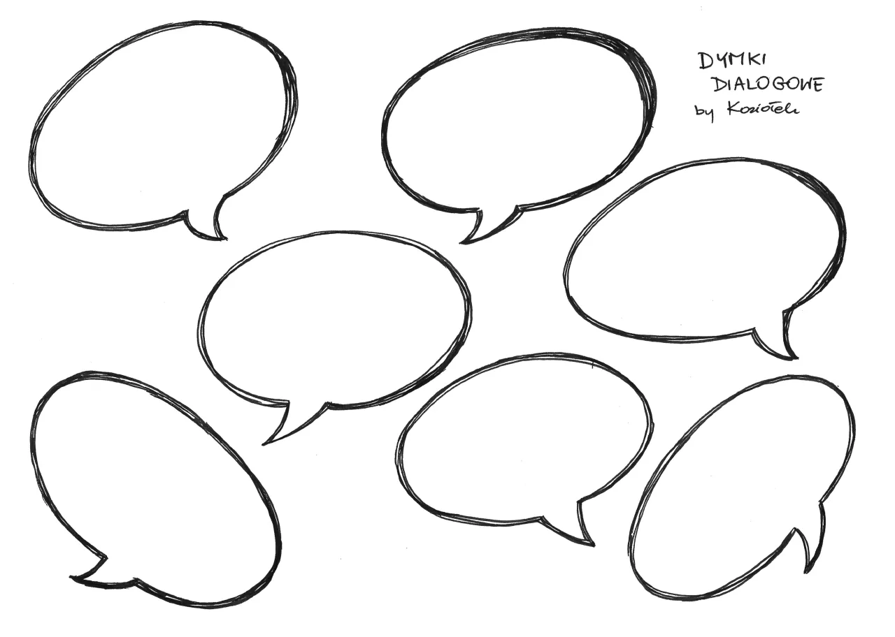 para rozmawiająca na czacie, dymki rozmowy, pomysły na tematy