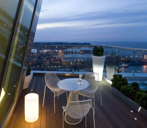 Sea Towers Gdynia taras widokowy