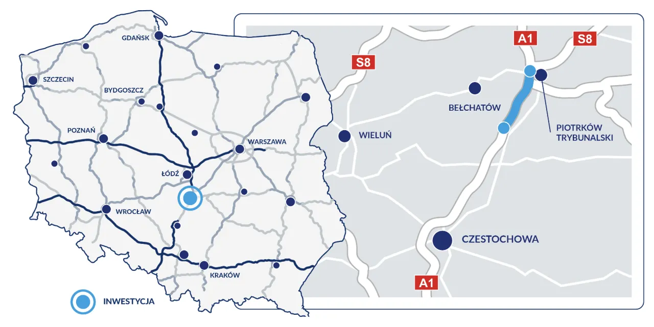 Autostrada A1 w Polsce